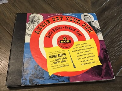 ANNIE GET YOUR GUN - 4 Record Set - Betty Hutton & Howard Keel - MGM Records-image