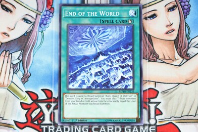 Yugioh Spell Card End of the World MP18-EN233 1st Ed Common-image