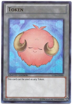 1 x Token: Lamb (Pink) - LC04-EN009 - Ultra Rare - Limited Edition Near Mint, En-image
