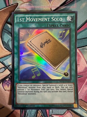 ( 1st MOVEMENT SOLO ) Super Rare - MP15-EN169 - 1st NM - Yu-Gi-Oh 2015 Mega-Tins-image