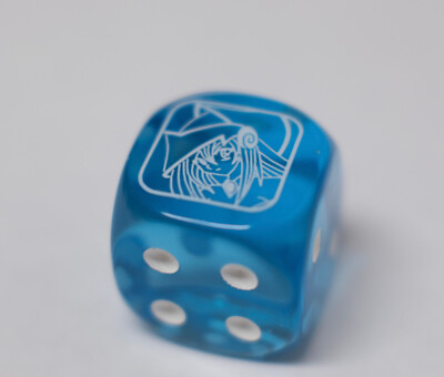 Yugioh! Legendary Duelists Season 3 Dice LDS3 M Dark Magician Girl CHASE DIE TCG-image