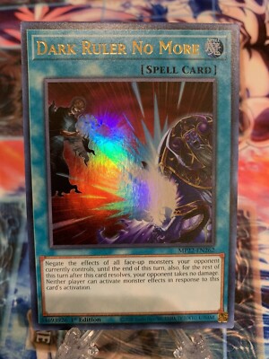 ( DARK RULER NO MORE ) - Ultra Rare - MP22-EN262 - 1st NM Yu-Gi-Oh Mega Tin 2022-image