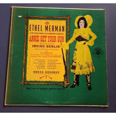 Annie Get Your Gun Ethel Merman Irving Berlin Original Cast DECCA Vinyl-image