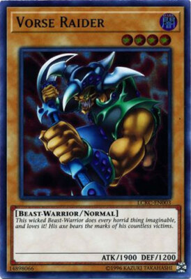 Yu-Gi-Oh Card - LCKC-EN003 - VORSE RAIDER (ultra rare holo) - NM-image
