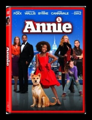 ANNIE DVD THE MOVIE Jamie Foxx, Quvenzhane Wallis, Rose Byrne ORPHAN 2014-image