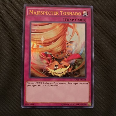 Yu-Gi-Oh! Majespecter Tornado - MP16-EN158 - Unlimited - Ultra Rare - NM/VLP-image