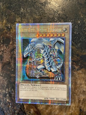 Blue-Eyes White Dragon (Quarter Century Secret Rare) LC01-EN004 25th Anniversary-image