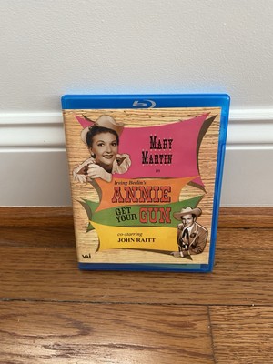 Annie Get Your Gun (1957 TV) Blu-ray - Mary Martin, John Raitt - LIKE NEW Rare-image