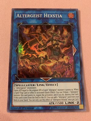 Yu-Gi-Oh! Altergeist Hexstia MP18-EN200 Super Rare 1st Near Mint-image