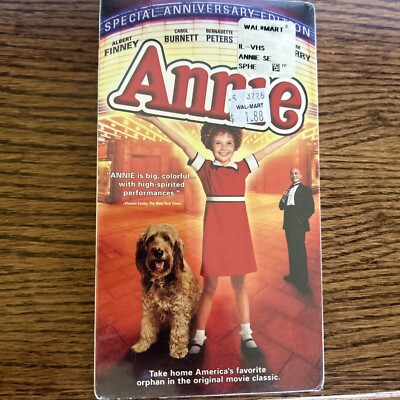 Annie (VHS, 2004, Special Anniversary Edition) Brand New Sealed-image