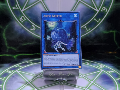 MP22-EN234 Misprint Abyss Keeper Ultra Rare 1st Edition YuGiOh Card-image