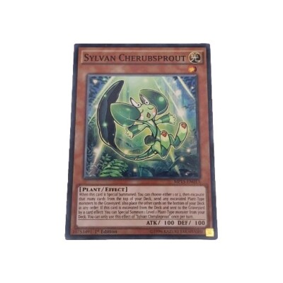 Yu-Gi-Oh! Sylvan Cherubsprout - 2015 Mega-Tins MP15-EN013 Common 1st Edition-image