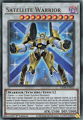Yu-Gi-Oh! Legendary Duelists: Magical Hero Satellite Warrior #LED6-EN023 1st Ed-image