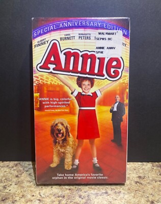Annie 1981 VHS 2003 Special Anniversary Edition New Factory Sealed-image