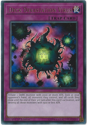 Yugioh! Deck Devestation Virus LCKC-EN047 Ultra Rare 1st Edition NM-image