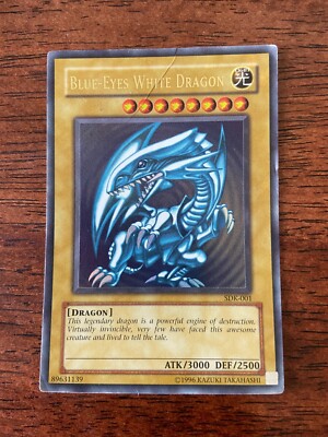 Yu-Gi-Oh! TCG Blue-Eyes White Dragon (Version 2) Legendary Collection Kaiba Mega-image