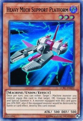 Yugioh! Heavy Mech Support Platform - LCKC-EN022 - Ultra Rare - Unlimited Editio-image