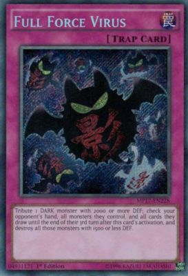 FULL FORCE VIRUS - (MP17-EN078) - Secret Rare - 1st - Yu-Gi-Oh Mega Tin 2017-image