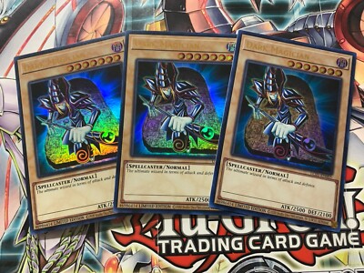 Dark Magician (25th Anniversary Edition) LC01-EN005 Legendary Collection x3 -image