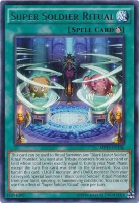 Super Soldier Ritual - MP16-EN146 - Rare - Unlimited Edition x1 - Lightly Played-image