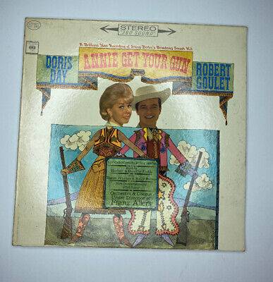 A Annie Get Your Gun Doris Day Robert Goulet Vinyl Columbia OS2360-image