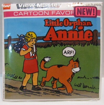 Little Orphan Annie View-Master Pack J 21, SEALED PACK-image