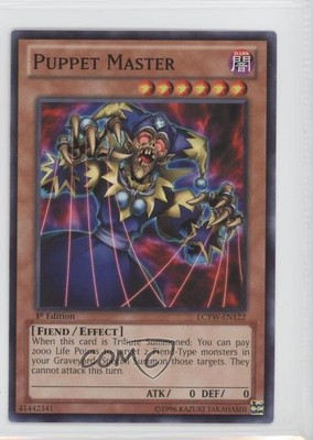 Puppet Master 1st Ed. YuGiOh Legendary Collection 3: Yugi's World Mega-Pack 0j6-image