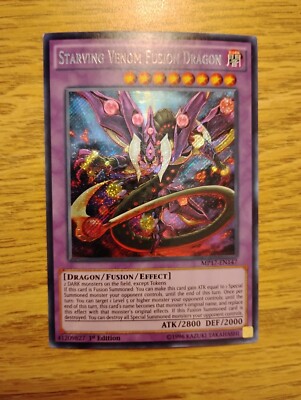 Starving Venom Fusion Dragon MP17-EN147 2017 Mega-Tins Mega Pack 1st Edition-image