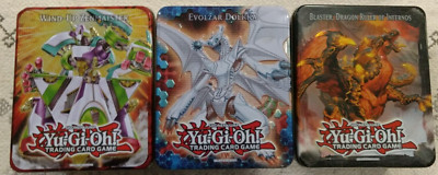 Pre-owned Yu-Gi-Oh TCG Collectible Tins lot (3 in total 2011-2013) Empty-image