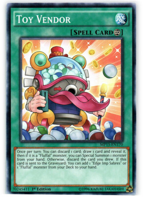 Toy Vendor - MP15-EN170 - Common - 1st Edition NM YuGiOh!  2015 Mega-Tin Mega Pa-image