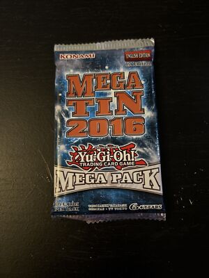 Yugioh! TCG Mega Pack 2016 1st Edition SEALED MINT RARE-image