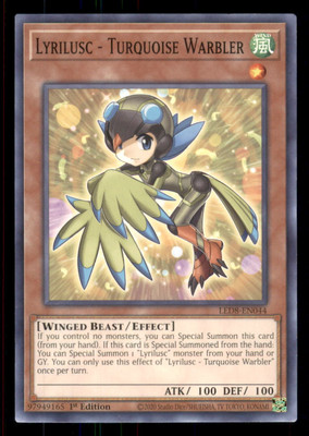Yugioh Lyrilusc #LED8-EN044 Legendary Duelists: Synchro Storm LP-image