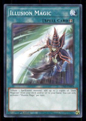 Yugioh Illusion Magic #LDS3-EN094 Legendary Duelists: Season 3 LP-image