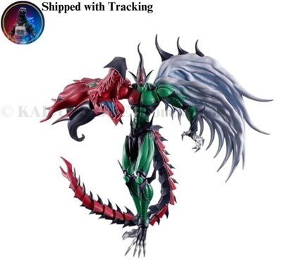 Bandai Spirits S.H.MonsterArts Yu Gi Oh GX Elemental Hero Flame Wingman-image
