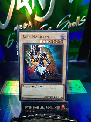 🔥 YUGIOH DARK MAGICIAN TABLET ART LC01-EN005 ULTRA RARE HOLOGRAPHIC NM LIMITED-image