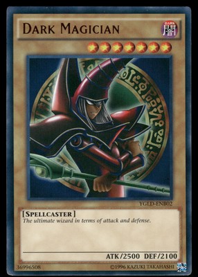 Yugioh! Dark Magician (B) YGLD-ENB02 Ultra Rare-image