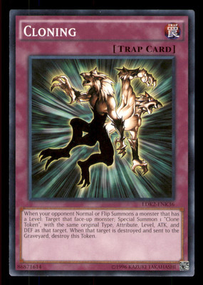 Yugioh Cloning #LDK2-ENK36 Legendary Decks II LP-image