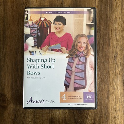 annies crafts  SHAPING UP WITH SHORT ROWS  with lily chin      DVD / CD Sku1-image