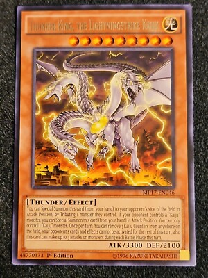 Thunder King, the Lightningstrike Kaiju - MP17-EN046 - Rare - 1st Edition x1 NM-image