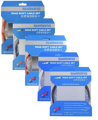 SHIMANO DURA ACE ROAD SHIFTING CABLE SET R9100 (POLYMER COATING,OT-RS900)-image