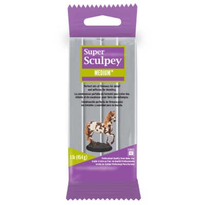 Super Sculpey Medium Blend Oven-Bake Clay-image