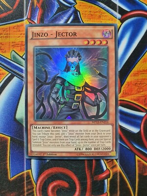 ( JINZO - JECTOR ) - Super Rare - MP15-EN214 - 1st - NM - Yu-Gi-Oh 2015 Mega Tin-image
