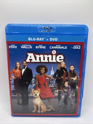 Annie (Blu-ray, 2014) Jamie Foxx Cameron Diaz Rose Byrne-image
