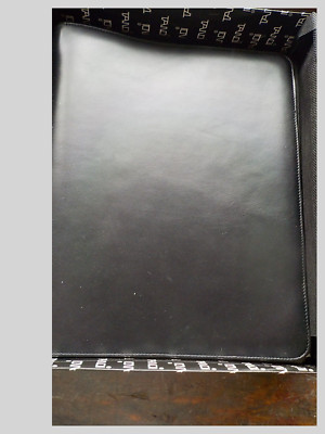 NEW Leather 3 Ring Portfolio Cashmere Napa Leather,  Exceptionally Beautiful-image