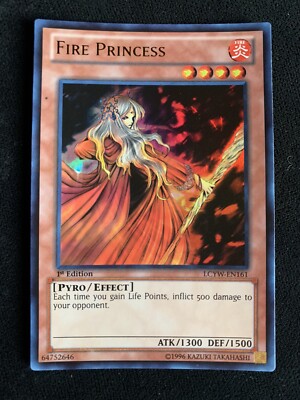 Fire Princess LCYW-EN161 Legendary Collection 3: Yugi's World 1st Edition-NM/M-image