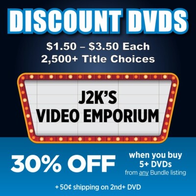 Discount DVDs ($1.50-$3.50 ea, Titles: #-Bel) *BUILD YOUR OWN BUNDLE & SAVE*-image