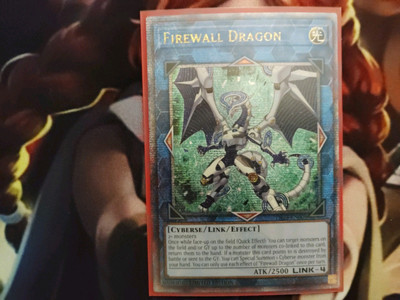 Yu-Gi-Oh! Firewall Dragon - TN23-EN008 - Quarter Century Secret Rare - NM-image
