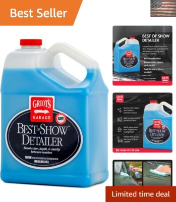 Advanced Polymer Car Detailer - Enhances Shine & Protects Coatings, 1 Gallon-image