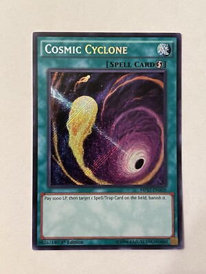 Yu-Gi-Oh! TCG Cosmic Cyclone 2017 Mega-Tin Mega Pack MP17-EN105 1st Edition...-image