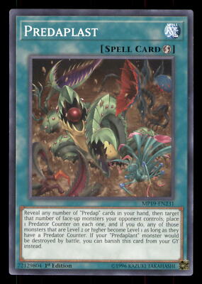 Yugioh Predaplast #MP19-EN231 2019 Gold Sarcophagus Tin Mega Pack LP-image